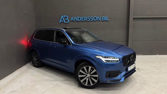 Volvo XC90 7 Sits D5 AWD R-Design Navi 360 Pano Drag Värmare