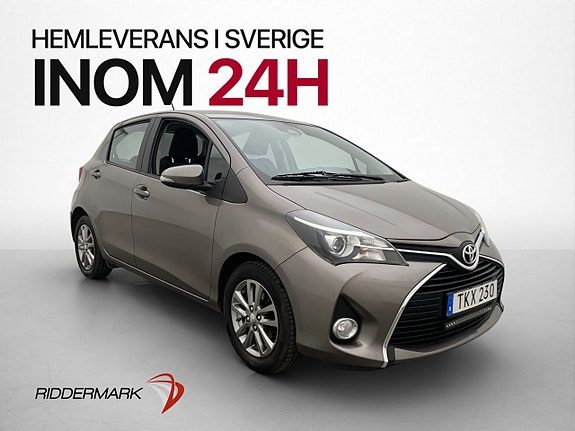 Toyota Yaris 1.33 Active Kamera Farthållare 0.49l/mil Isofix