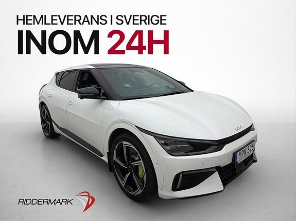Kia EV6 585hk GT HuD Taklucka Drag Navi Kamera Carplay