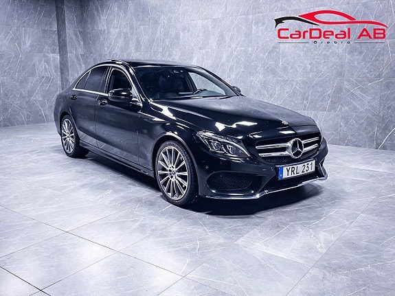 Mercedes-Benz C220 d 4MATIC 9G-Tronic AMG Burmester Läder Kamera CarPlay