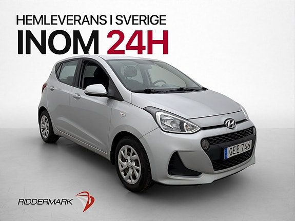 Hyundai i10 1.0 blue 67hk Comfort Rattvärme Farthållare