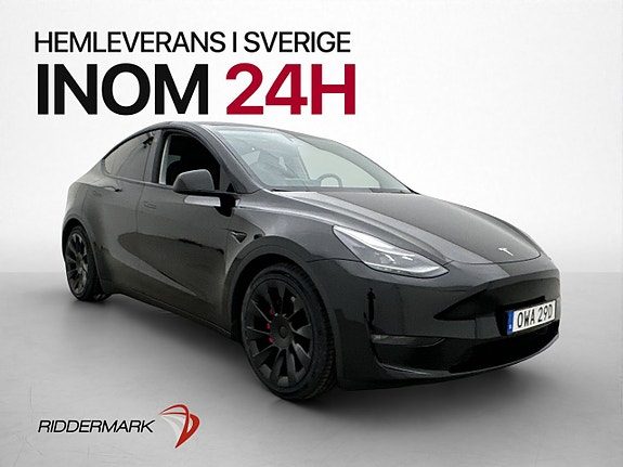 Tesla Model Y AWD 534hk Performance Kamera Autopilot Pano