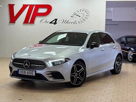 Mercedes-Benz A250 e 250e (218 hk) 8G-DCT Navi Ladd-Hybrid AMG Line Euro 6