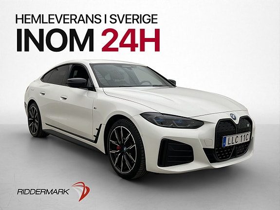BMW i4 eDrive40 Gran Coupé 340hk M-Sport HuD H/K 360°-K