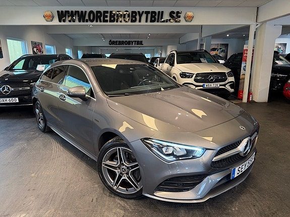 Mercedes-Benz CLA250 e 250 e Shooting Brake AMG Drag Gps Värmare Ambient 218hk