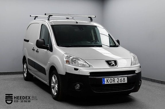 Peugeot Partner Van Utökad Last 1.6 HDi 90hk 3-sits Drag Farthållare AC
