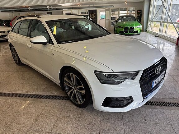 Audi A6 Avant 40 TDI S Line Svart Optik B&O Navi 360° Värmare