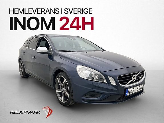Volvo V60 T4F 180hk R-Design M/K Värm Bluetooth Farthållare