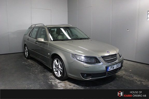 Saab 9-5 SportCombi 2.3t Aero Kamkedja Fullservad Motorvärmare