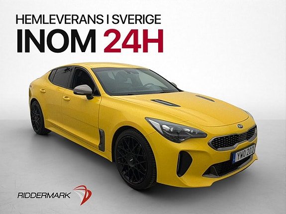 Kia Stinger 2.2 GT-Line AWD HeadUp Rattvärme Döda vinkel var