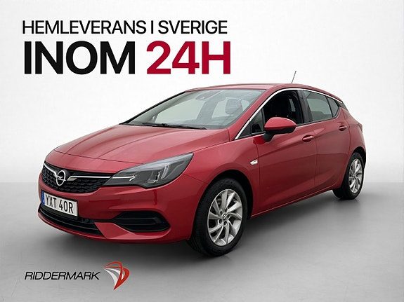 Opel Astra 1.4 Turbo CVT 145hk Kamera Rattvärme CarPlay