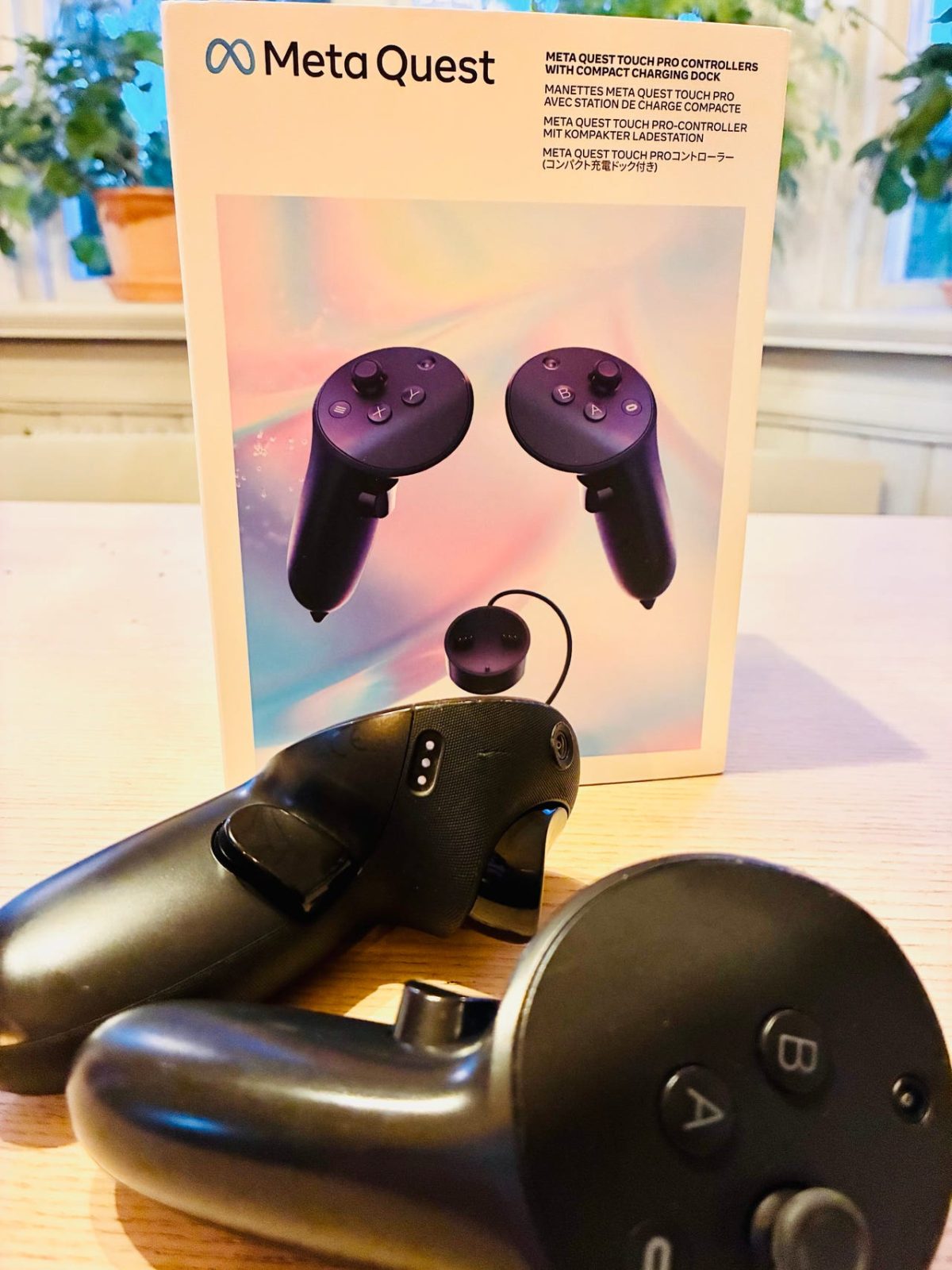 Meta Quest touch pro kontroller svart