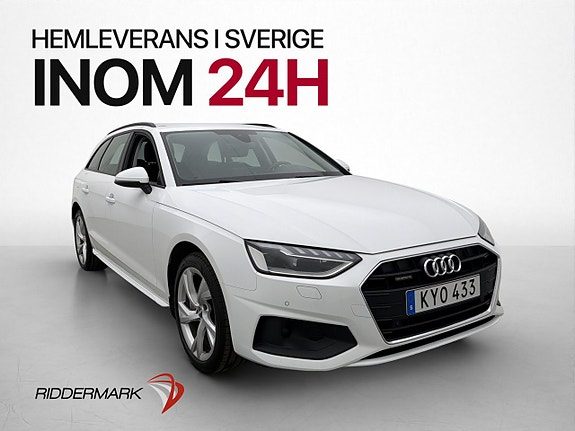 Audi A4 40 TDI quattro Värmare Drag Kamera Navi Rattvärme