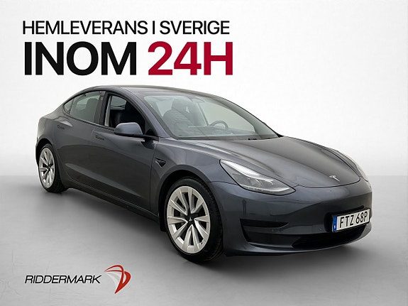 Tesla Model 3 Standard Range Pano Autopilot Svensksåld