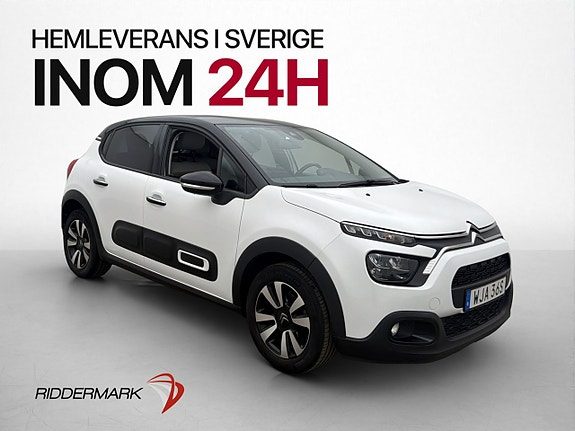 Citroen C3 1.2 PureTech 83hk Bluetooht AC Sätesvärme CarPlay