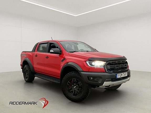 Ford Ranger Raptor Raptor 213hk 4WD Ny-Kamrem Värmare Drag Kamera