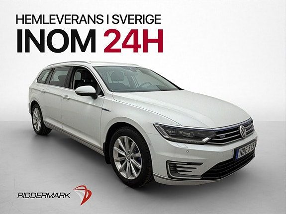 Volkswagen Passat GTE 218hk Värmare Drag Kamera CarPlay