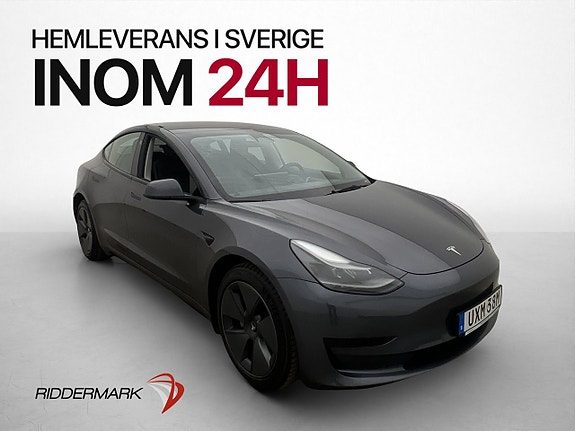 Tesla Model 3 Standard Range Pano Autopilot Sv-såld MOMS