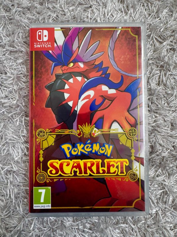 Nintendo Switch Pokémon Scarlet spel