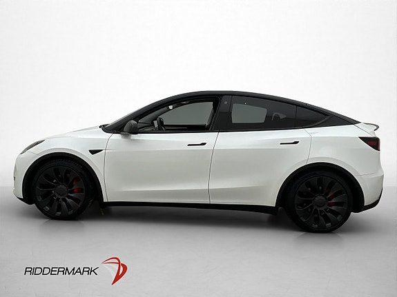 Tesla Model Y Performance 534hk Autopilot Kamera Drag MOMS