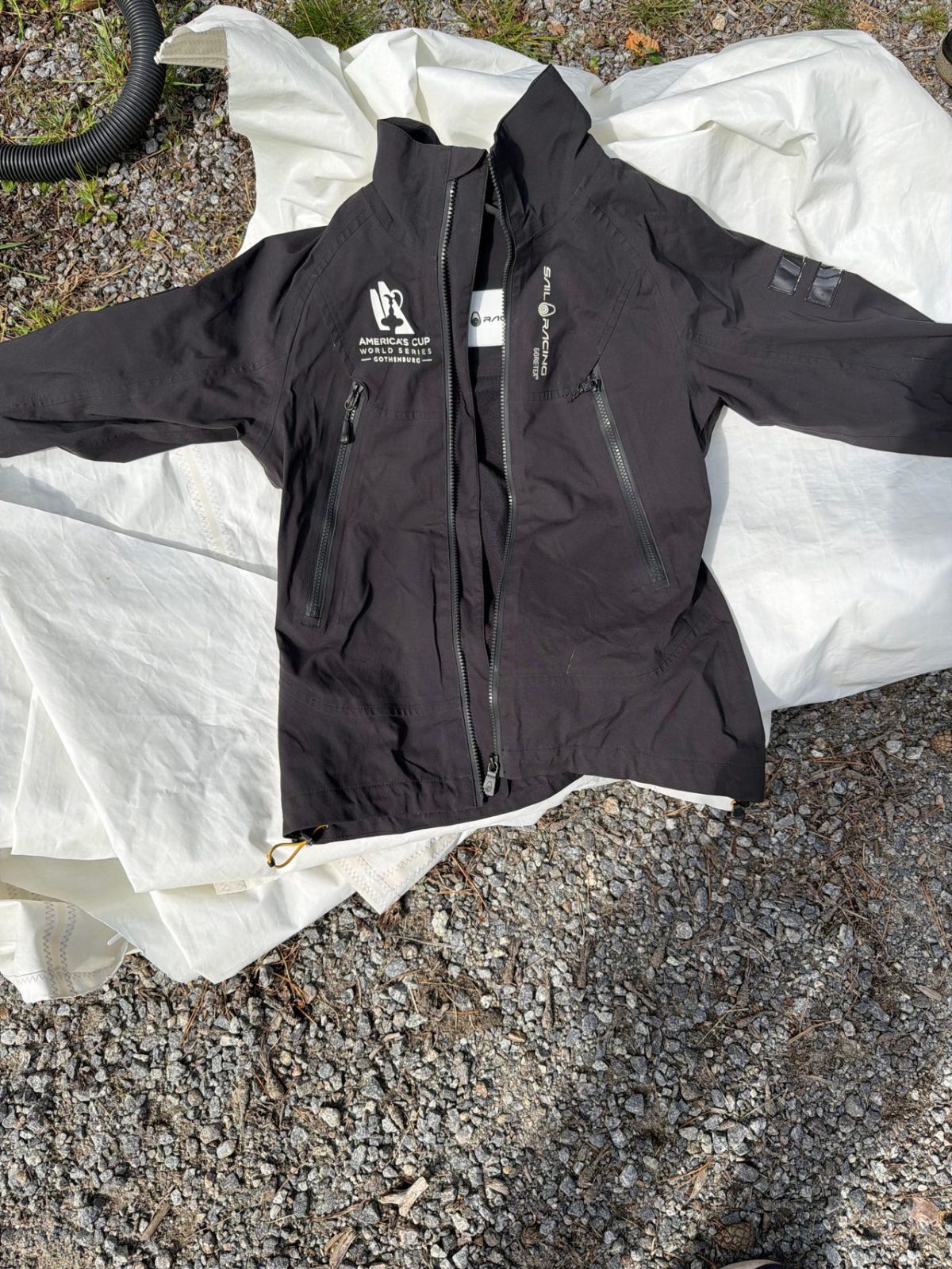 Sail Racing jacka S svart herr
