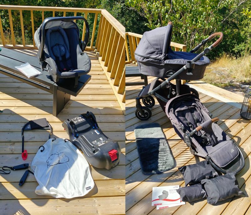 Britax smile 3 barnvagnspaket