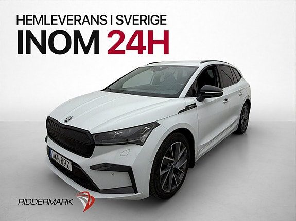 Skoda Enyaq 80x 265hk Sportline Värmare Kamera CarPlay MOMS