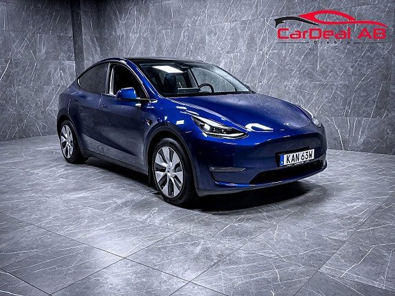 Tesla Model Y Long Range AWD 514hk Pano Avtagbar drag Värmepump MOMS