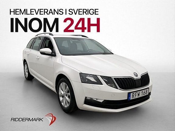 Skoda Octavia Ambition Dragkrok Värmare CarPlay P-Sens