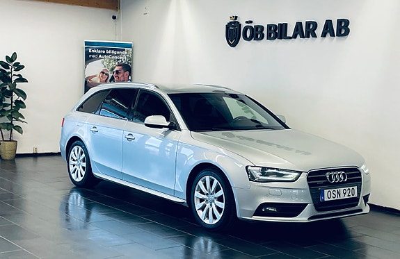 Audi A4 Avant 2.0 TDI DPF quattro Base / Nybes 177 hk