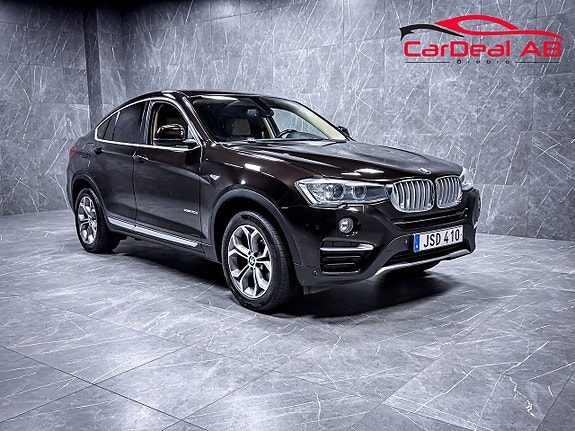 BMW X4 xDrive20d X Line 190hk Värmare Läder Drag Rattvärme PDC