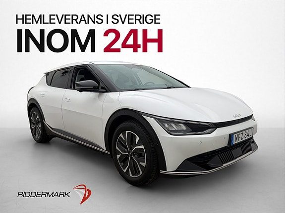 Kia EV6 77.4 kWh AWD 325hk Navi Kamera Carplay Döda-vinkel