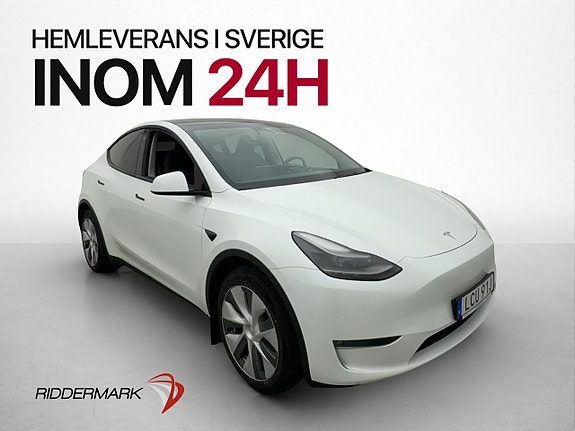 Tesla Model Y Long Range AWD 514hk Autopilot Pano Drag MOMS