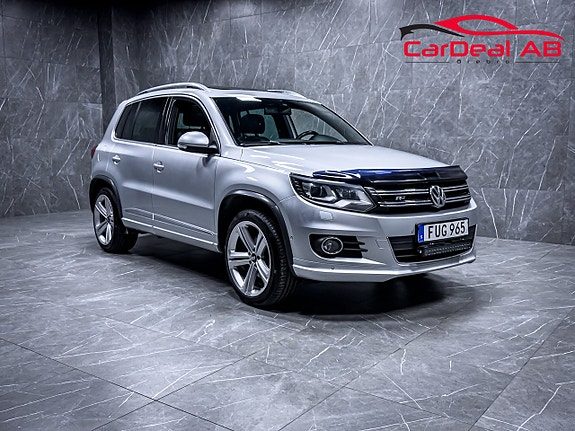 Volkswagen Tiguan 2.0 TDI 4Motion R-Line Pano Värmare Kamera Skinn Drag