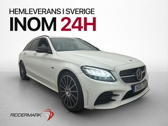 Mercedes-Benz C300 AMG Burmester Luftfjädring 360° Night-V