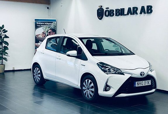 Toyota Yaris Hybrid e-CVT Active / Lågamil / Nybes / Nyservad 101 hk