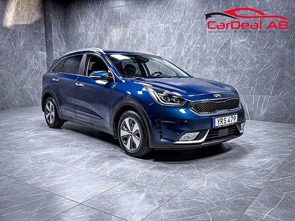 Kia Niro Hybrid DCT 141hk Skinn Kamera CarPlay Navi Rattvärme
