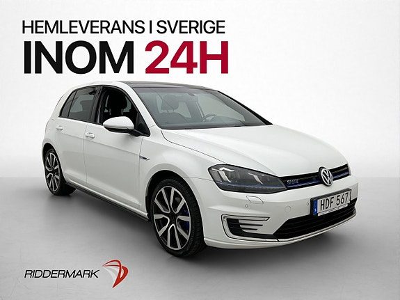 Volkswagen Golf I GTE 204hk Panorama Värmare Navi CarPlay