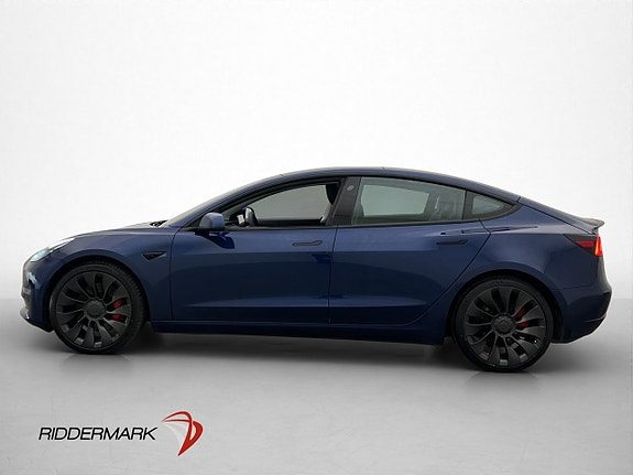 Tesla Model 3 Performance 513hk Autopilot Panorama SvSåld