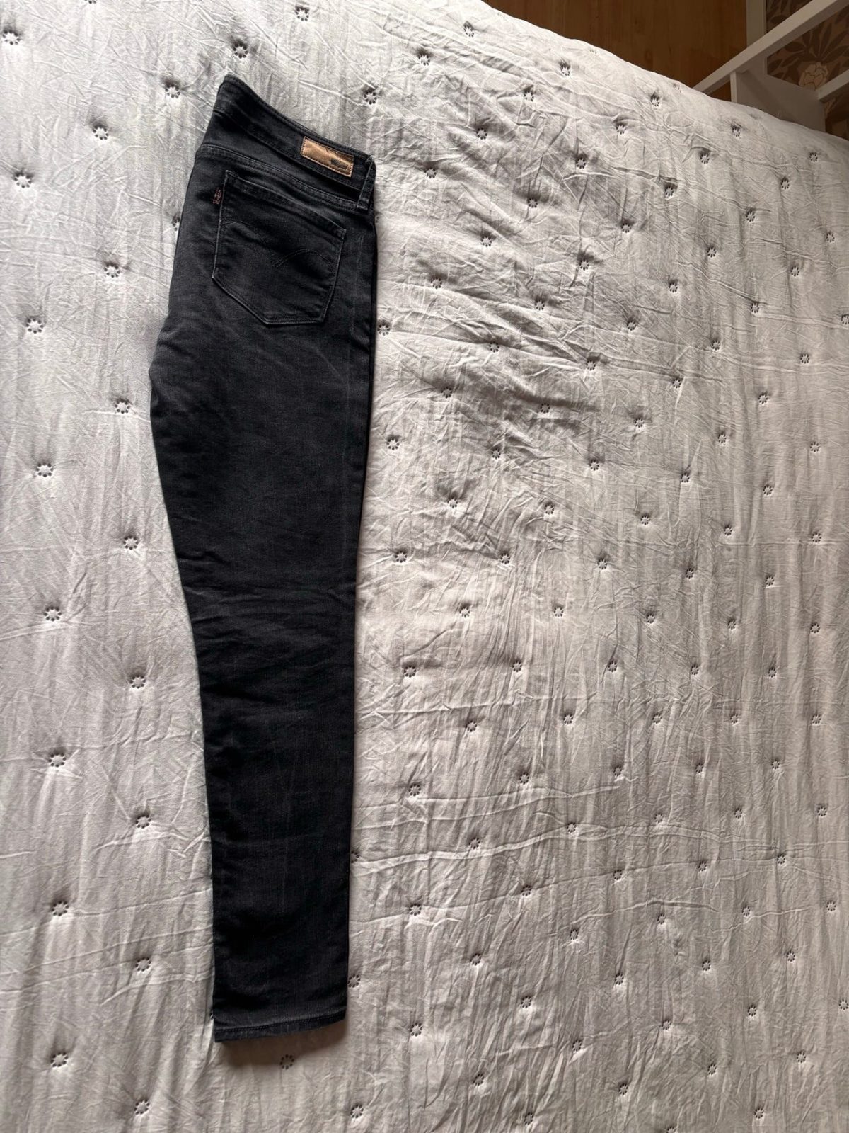 Levi's Demi Curve Skinny jeans W27 S svart dam