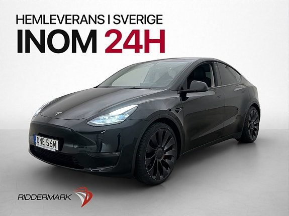 Tesla Model Y Performance 534hk Autopilot Värmepump SV-Såld