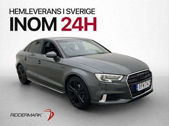 Audi A3 TFSI S Line Cockpit Navi Bluetooth Dragkrok
