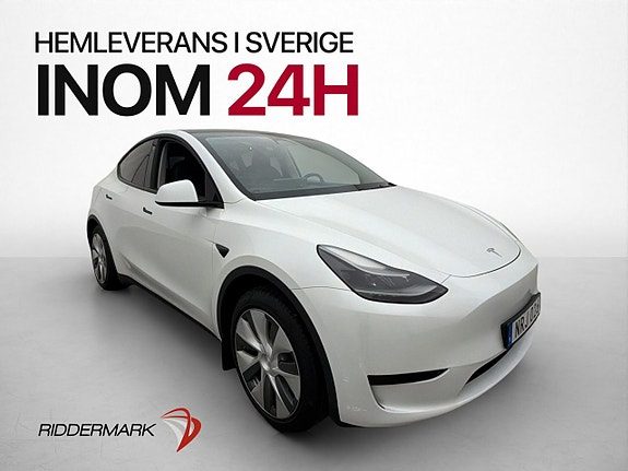 Tesla Model Y Standard Range Värmepump Rattvärme Navi MOMS