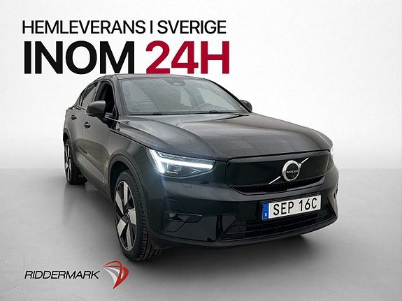 Volvo C40 Recharge 408hk Ultimate H/K Panorama 360° Värmare