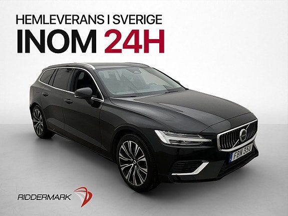 Volvo V60 Recharge T6 AWD Core Edition 350hk Drag Navi Läder