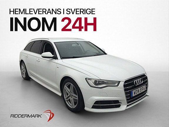 Audi A6 2.0 TDI Quattro 190hk S-Line Drag P-sensorer ISOFIX
