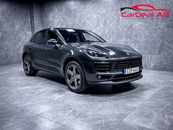 Porsche Macan S Diesel PDK S Värmare Kamera Navi Drag Minnesstolar