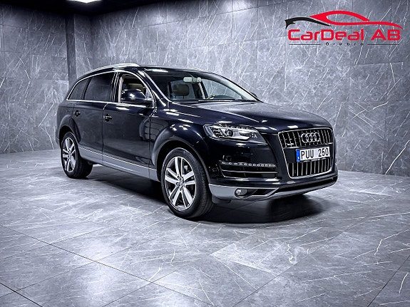 Audi Q7 3.0 TDI V6 Quattro 245hk 7-Sits Pano Värmare Navi Drag