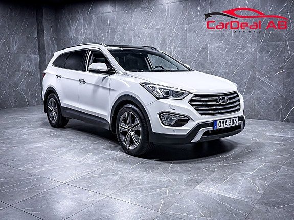 Hyundai Grand Santa Fe 2.2 CRDi 4WD M-Värmare Pano Läder Elstolar Navi Drag