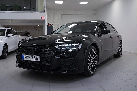 Audi A8 L 60 TFSi E Quattro S-Line SE Utrustning Moms 462hk